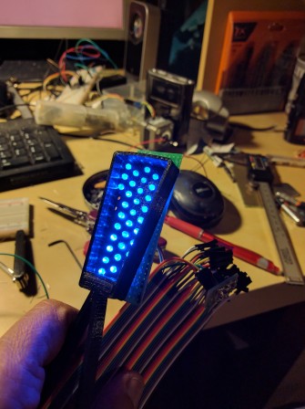 Lampe à partir de leds pour disque de Nipkow